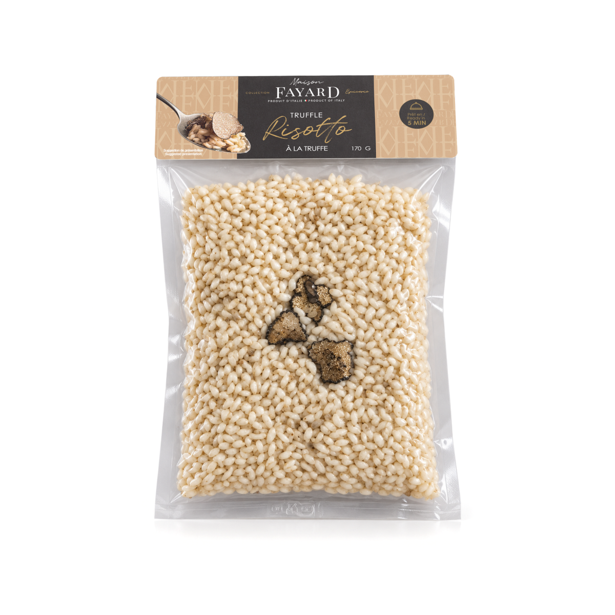 Risotto à la Truffe au riz Carnaroli Maison Fayard, format 170 g