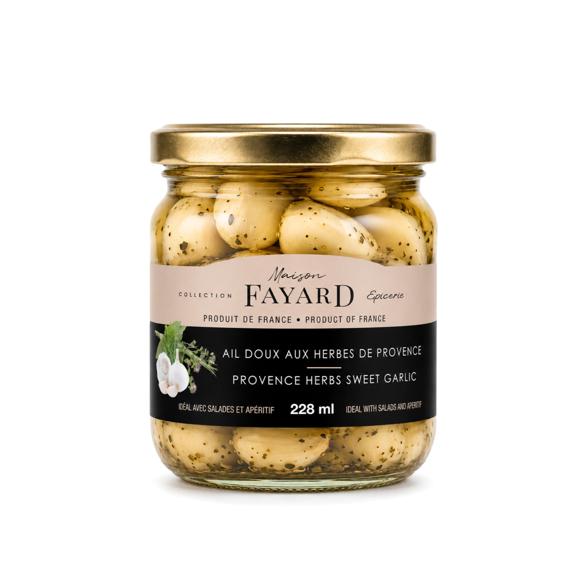 Ail Doux aux Herbe de Provence Maison Fayard apéritif