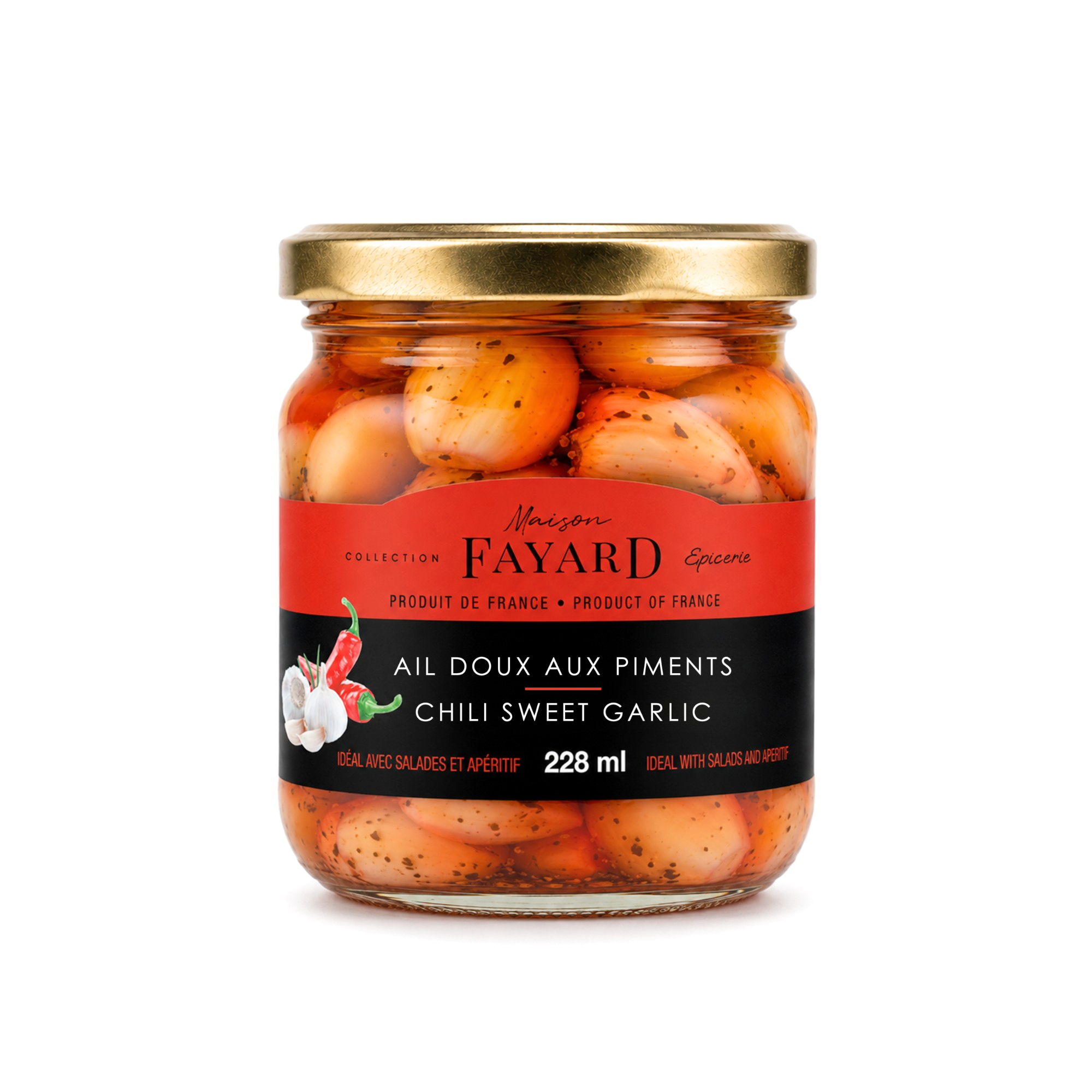 Ail Doux aux piments Maison Fayard apéritif
