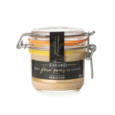 Bloc de Foie Gras de Canard Grande Origine Périgord en Bocal 180g