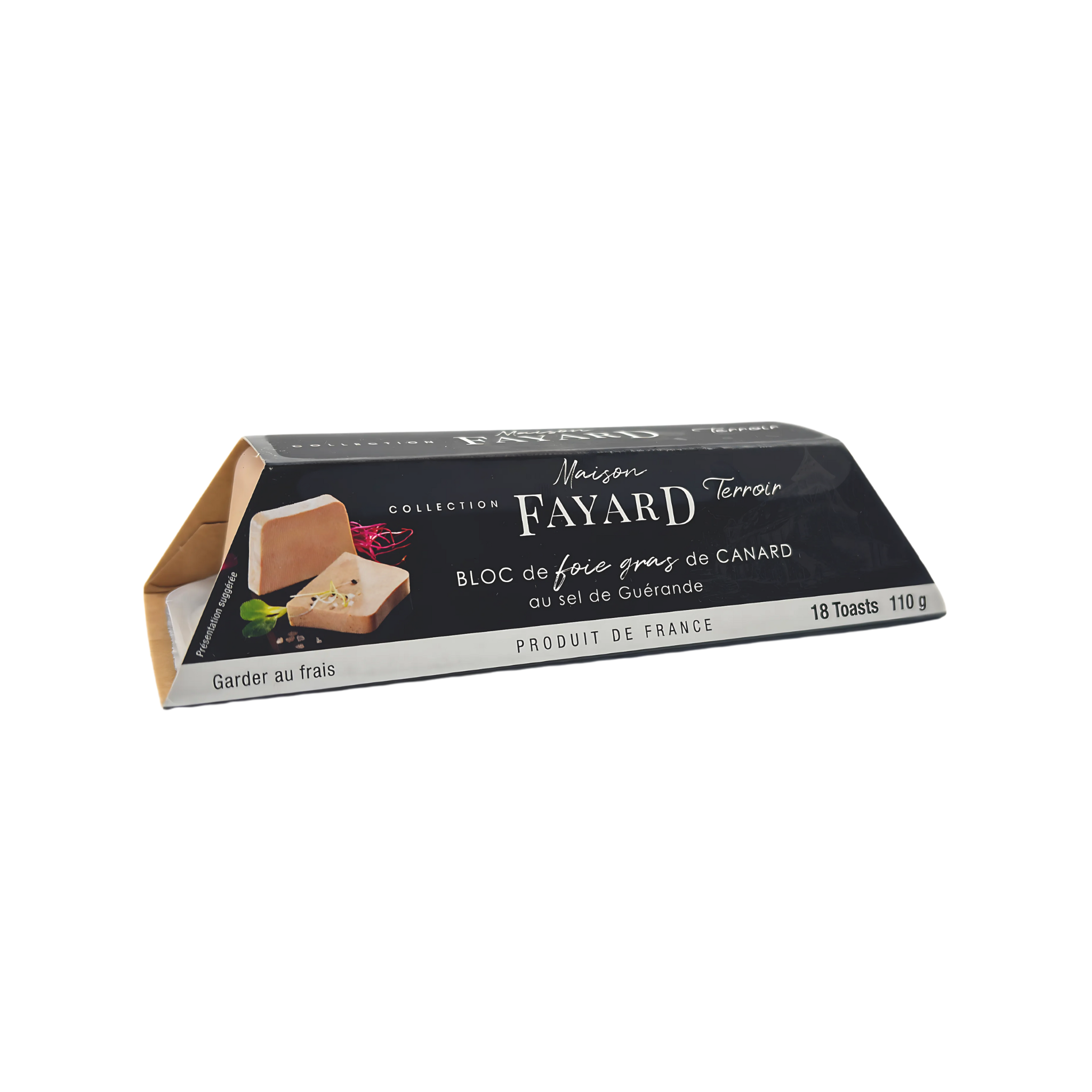 Block of Duck Foie Gras with Guérande salt