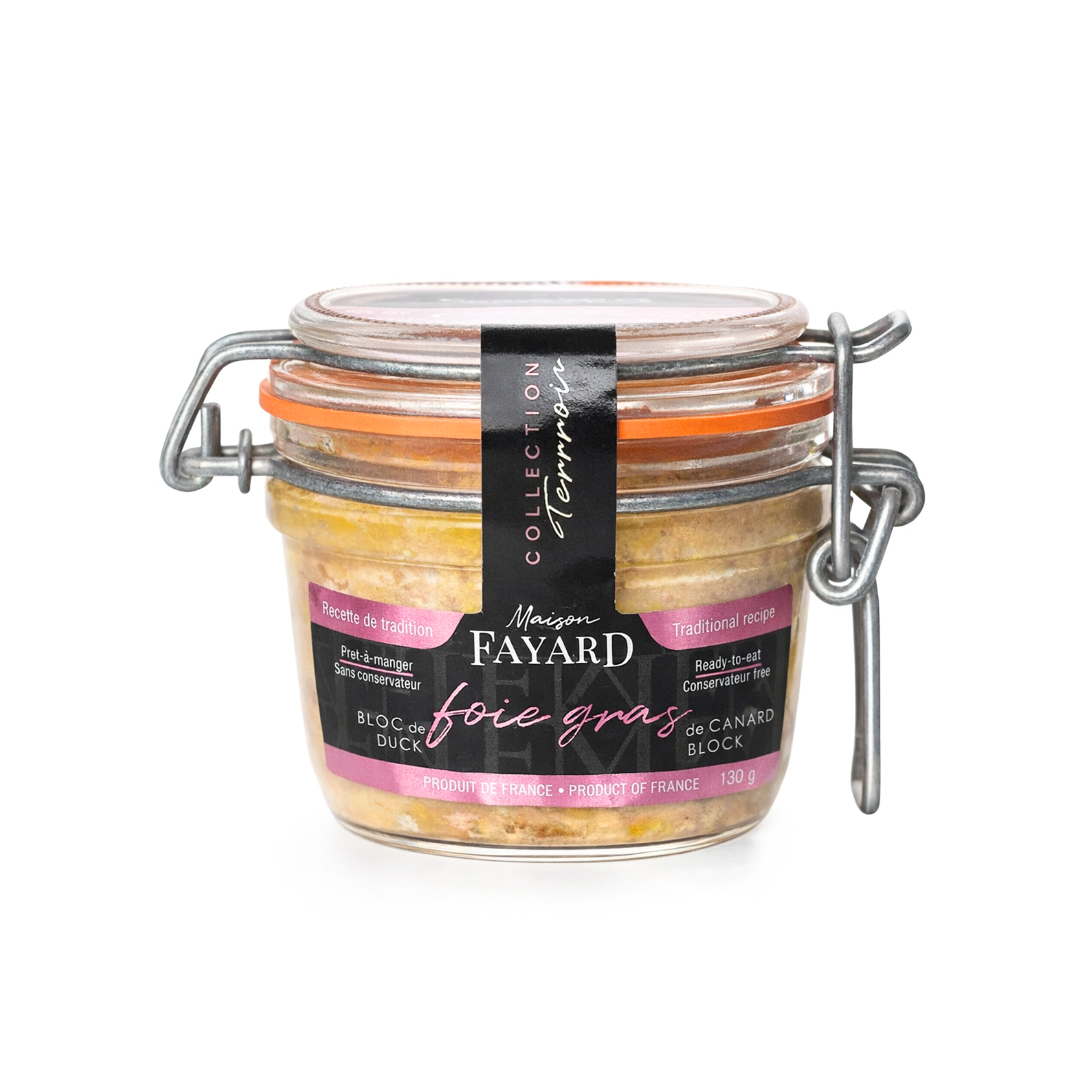 Bloc de foie gras 130g de Maison Fayard