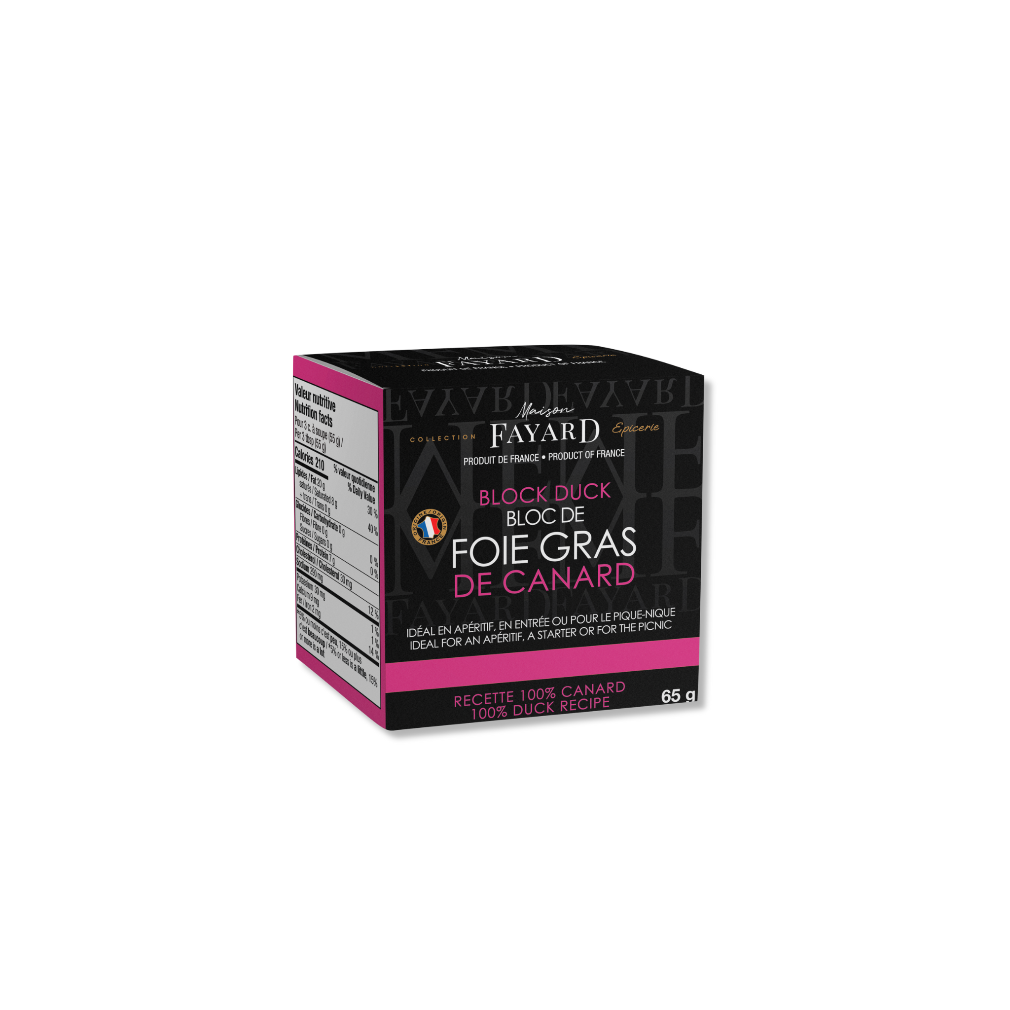 Bloc de FOIE GRAS de Canard