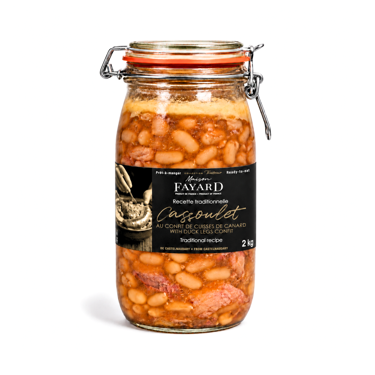 Cassoulet au Confit de Cuisse de Canard 2kg