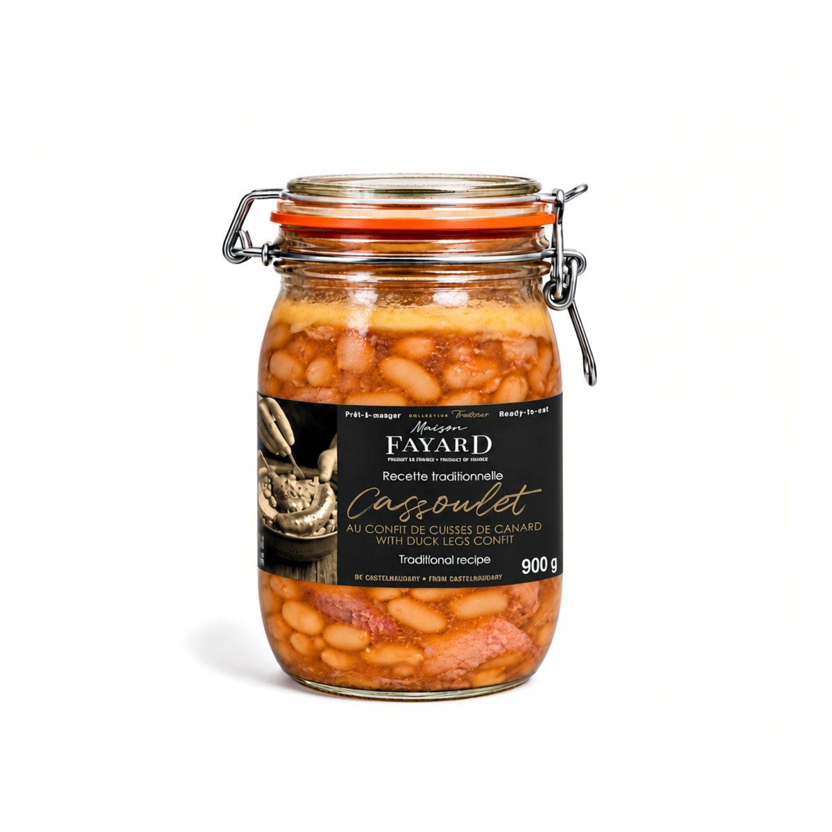 Cassoulet au Confit de Cuisse de Canard 900g