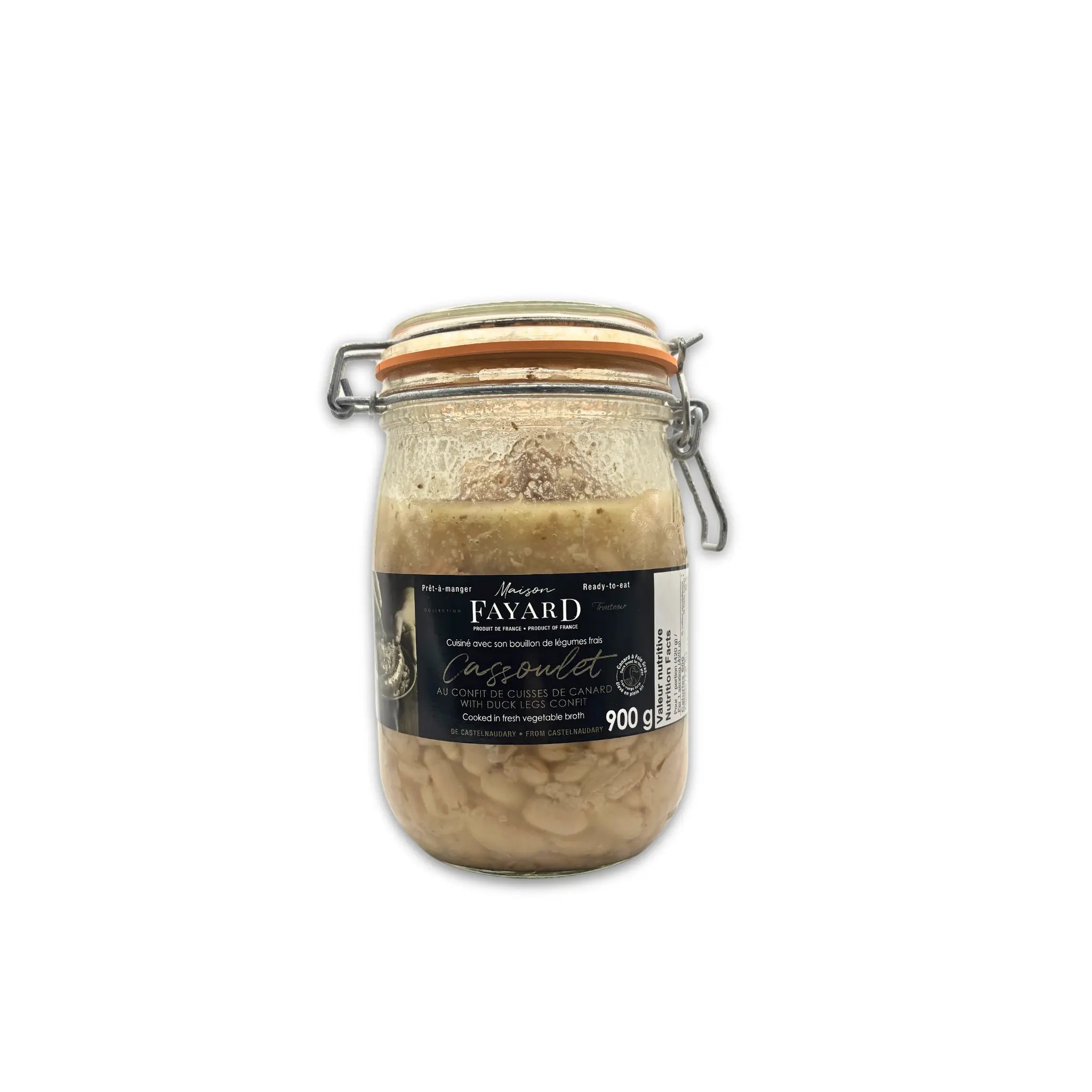 Cassoulet au Confit de Cuisse de Canard Maison Fayard