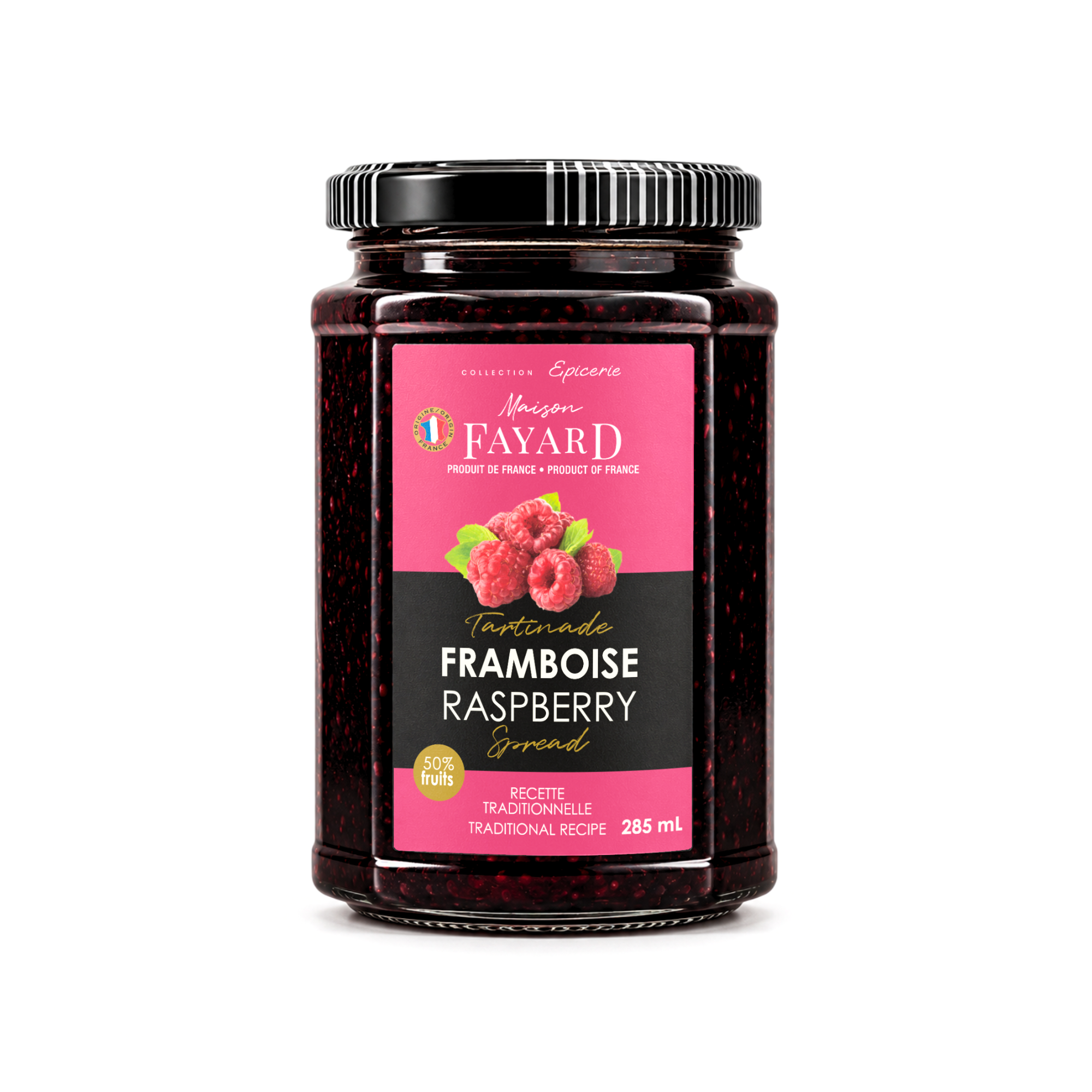 Tartinade à la Framboise Maison Fayard