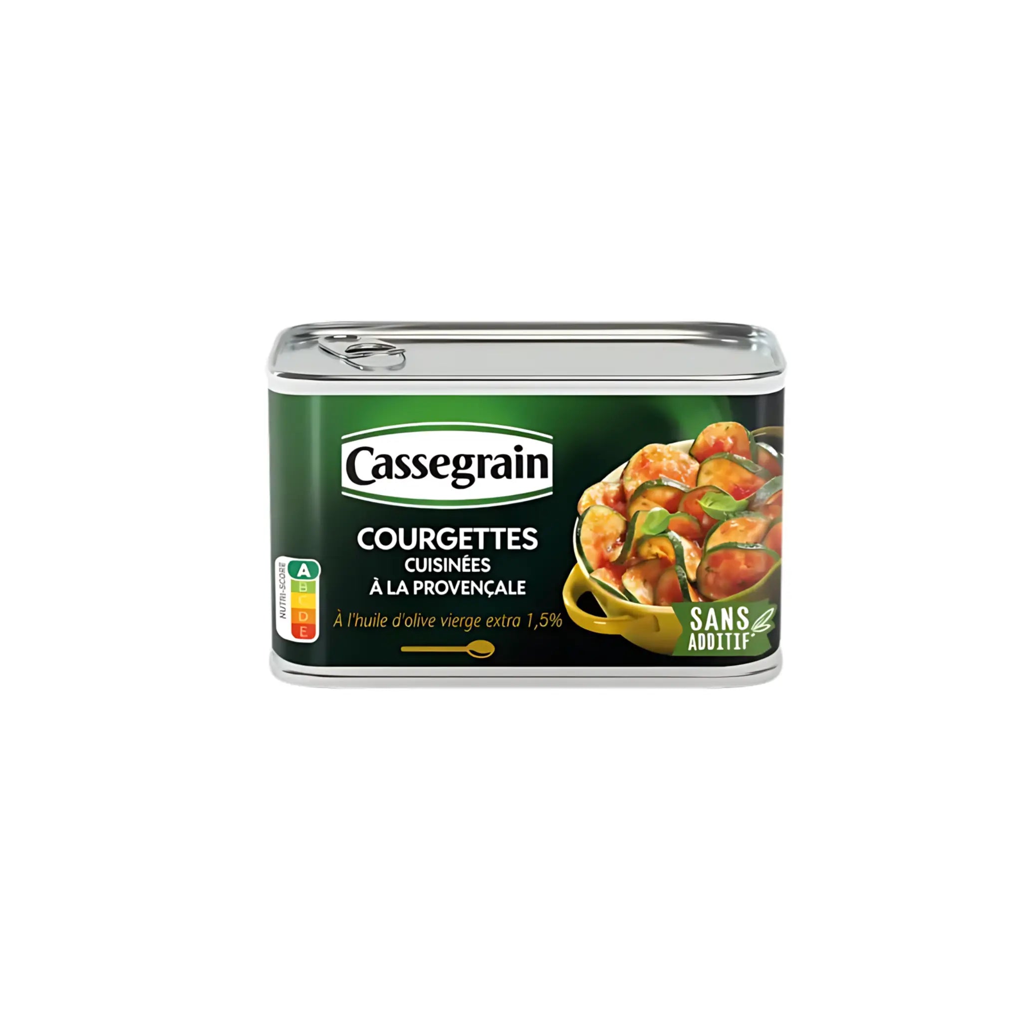 Courgettes cuisinées à la Provençale Cassgrain