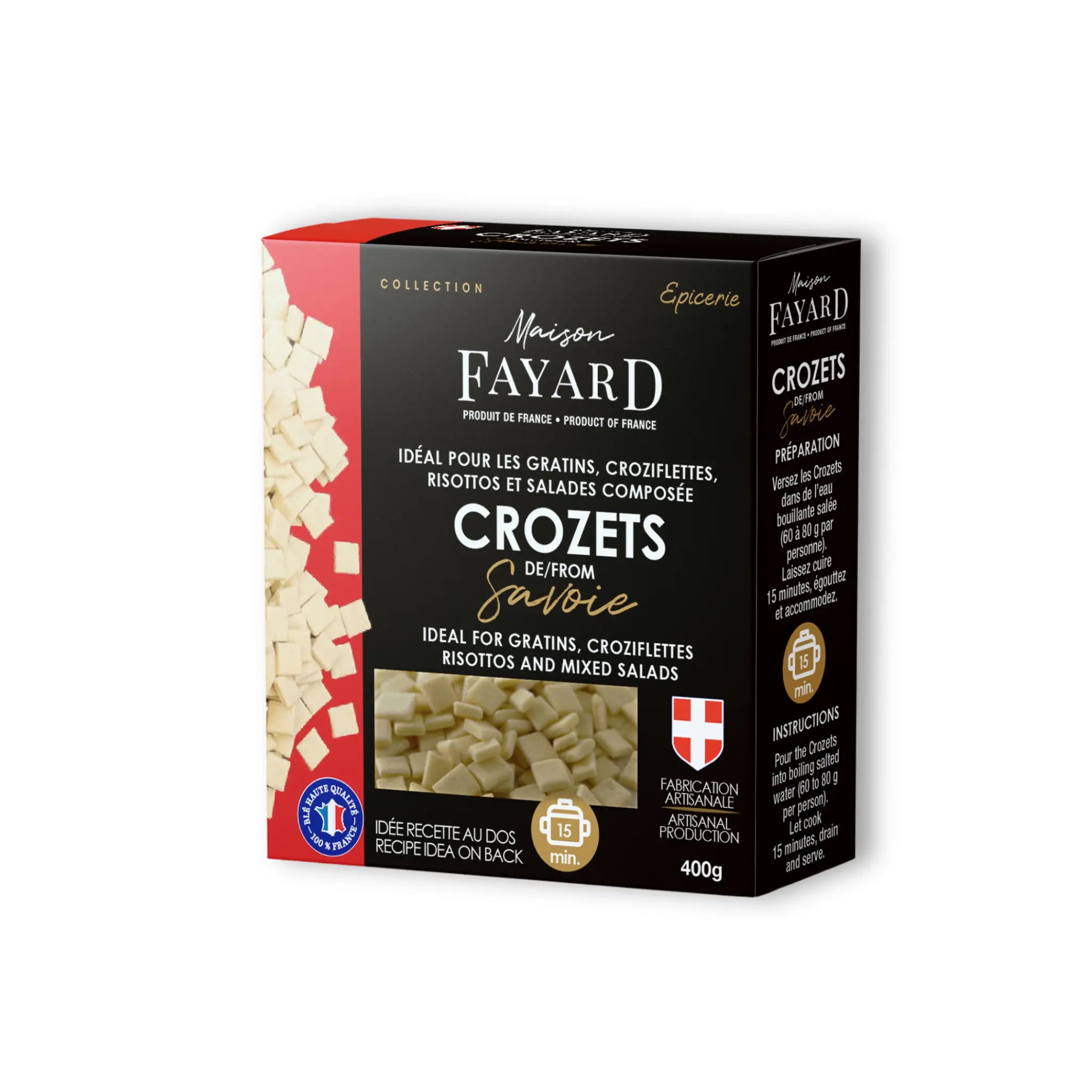 Crozet de Savoie Original Maison Fayard collection épicerie
