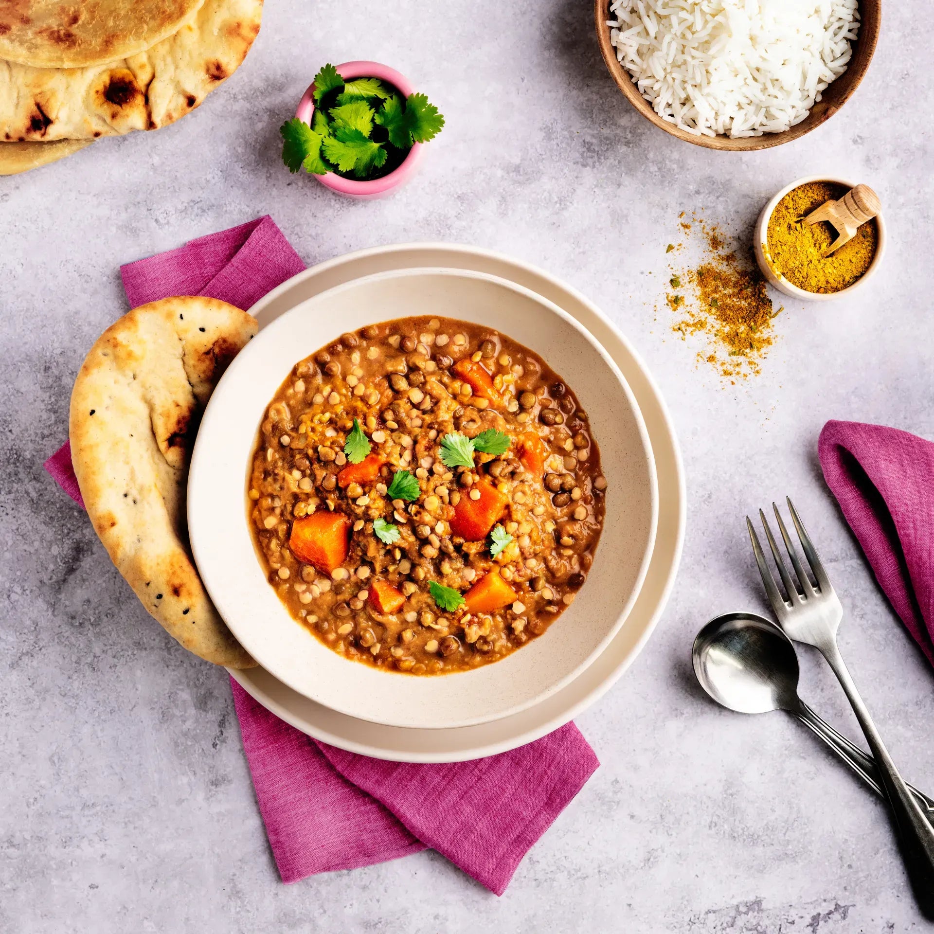 Dahl de Lentilles l'Indienne