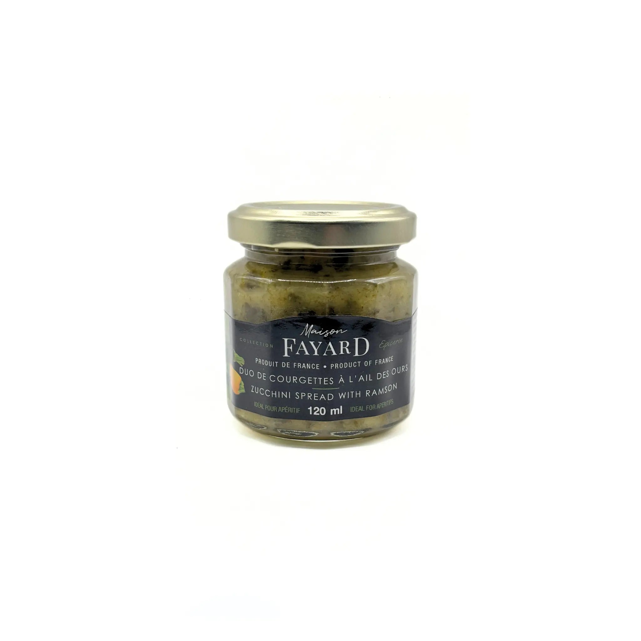 Duo de Courgettes à l'ail des Ours Maison Fayard collection épicerie