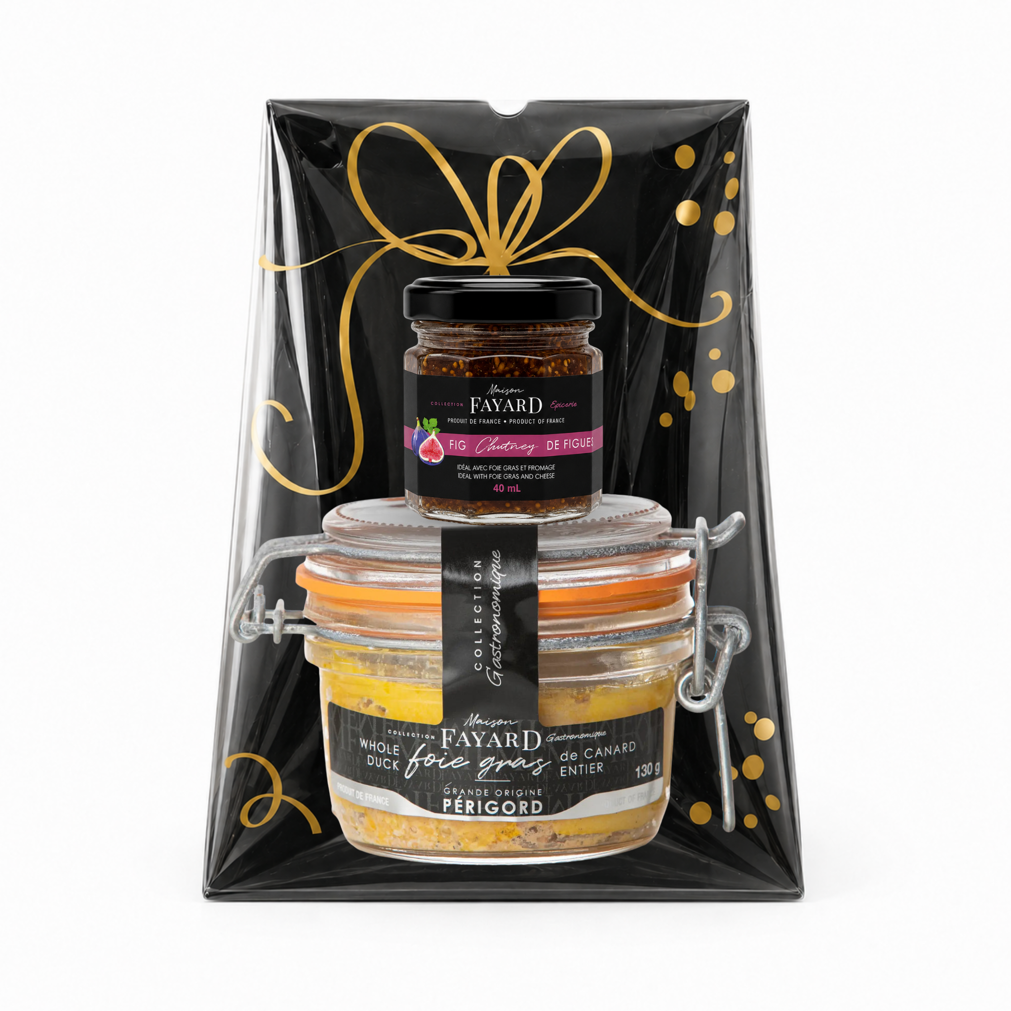 Coffret Cadeau Foie Gras Entier Canard Chutney Figues