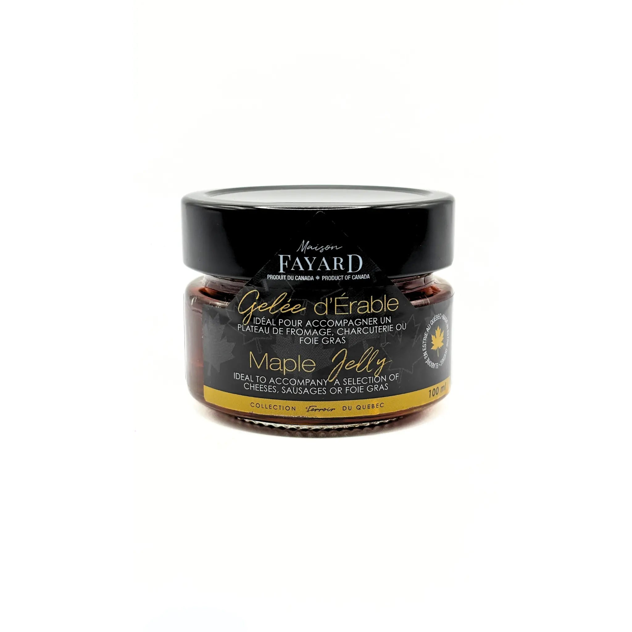 Gelée d'Érable Maison Fayard collection Terroir