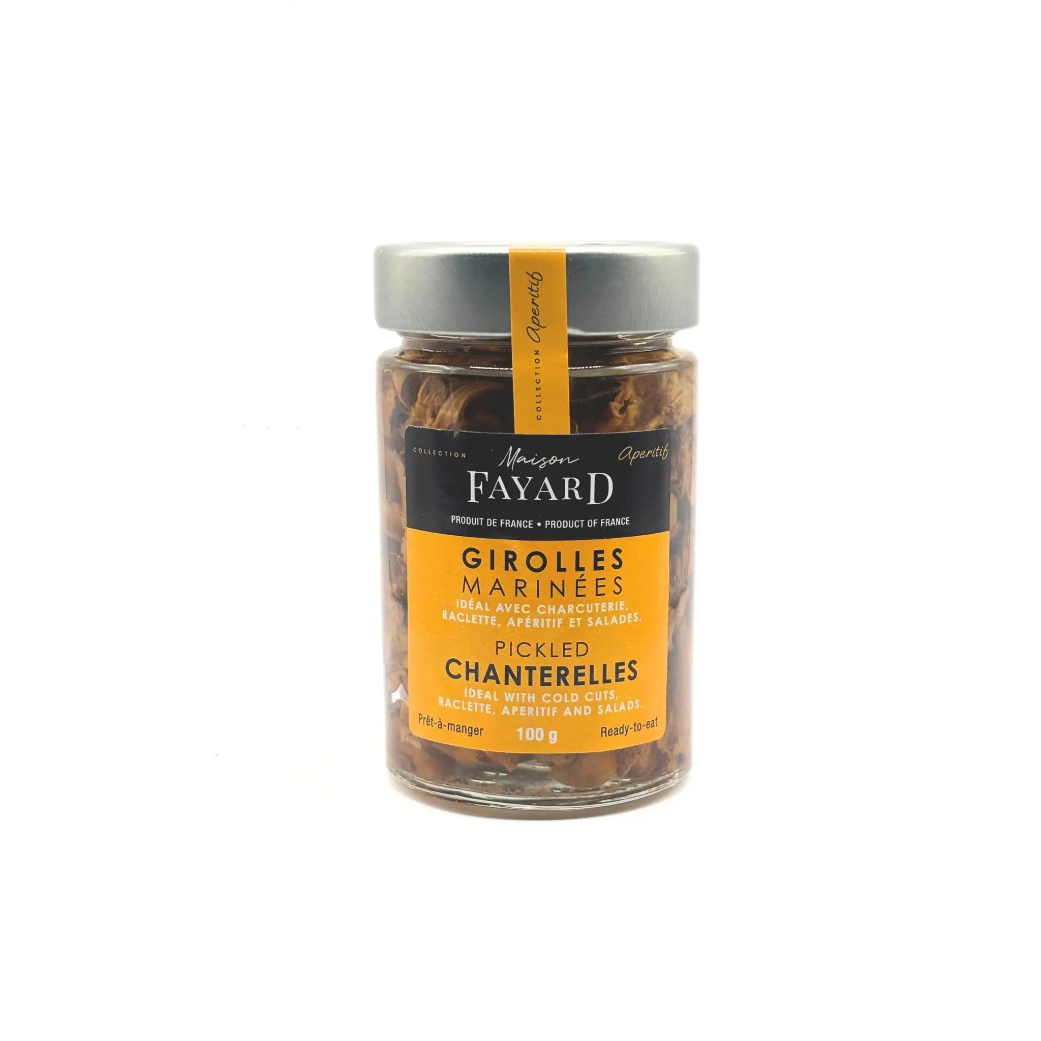 Girolles Marinées Maison Fayard collection épicerie