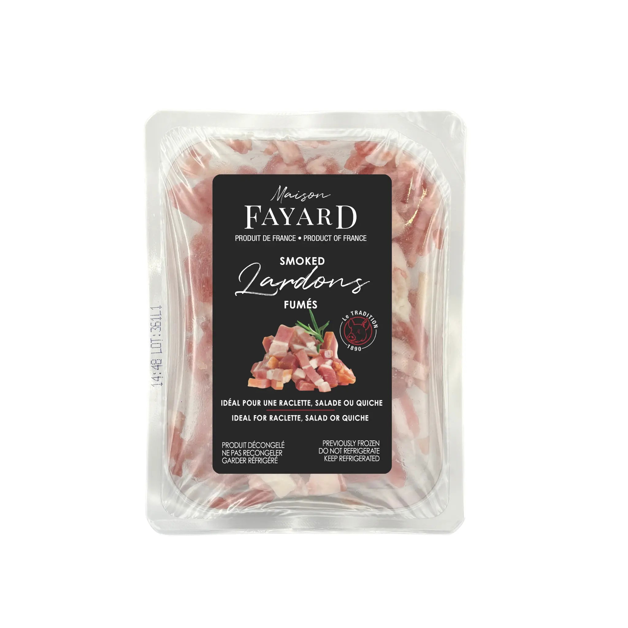 Lardon Fumées Maison Fayard collection Traiteur