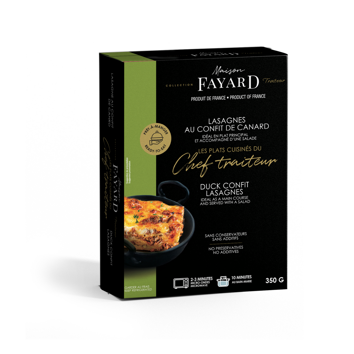 Lasagnes au Confit de Canard