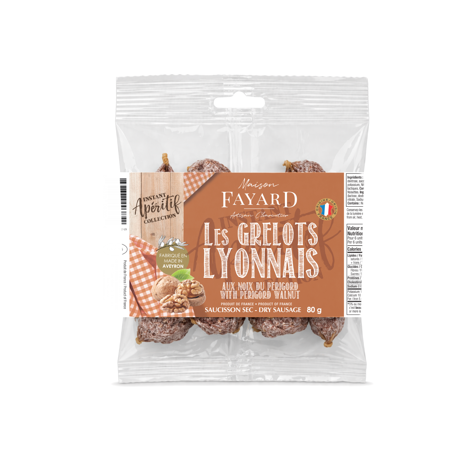Les_Grelots_Lyonnais aux noix Maison Fayard