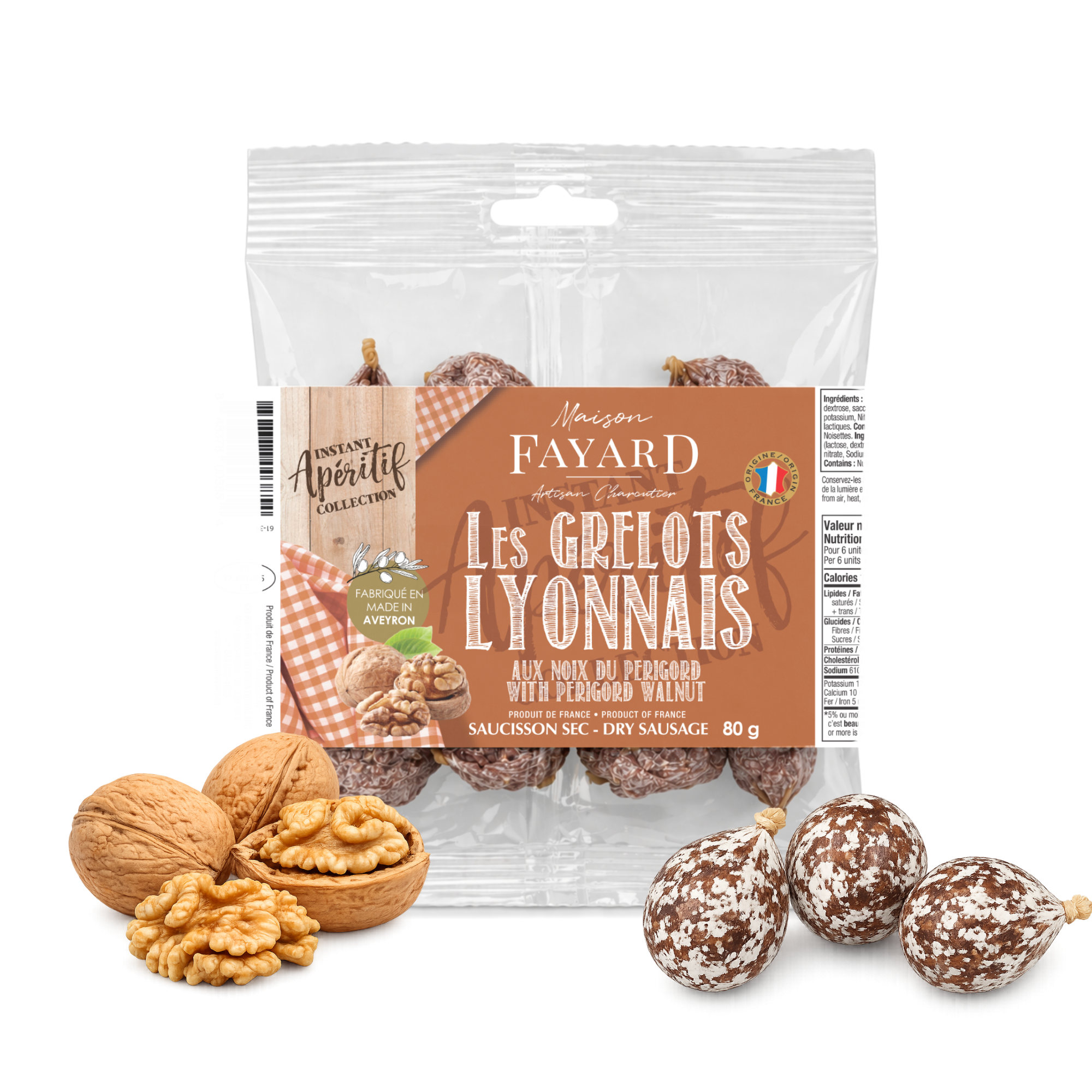 Les_Grelots_Lyonnais aux noix Maison Fayard
