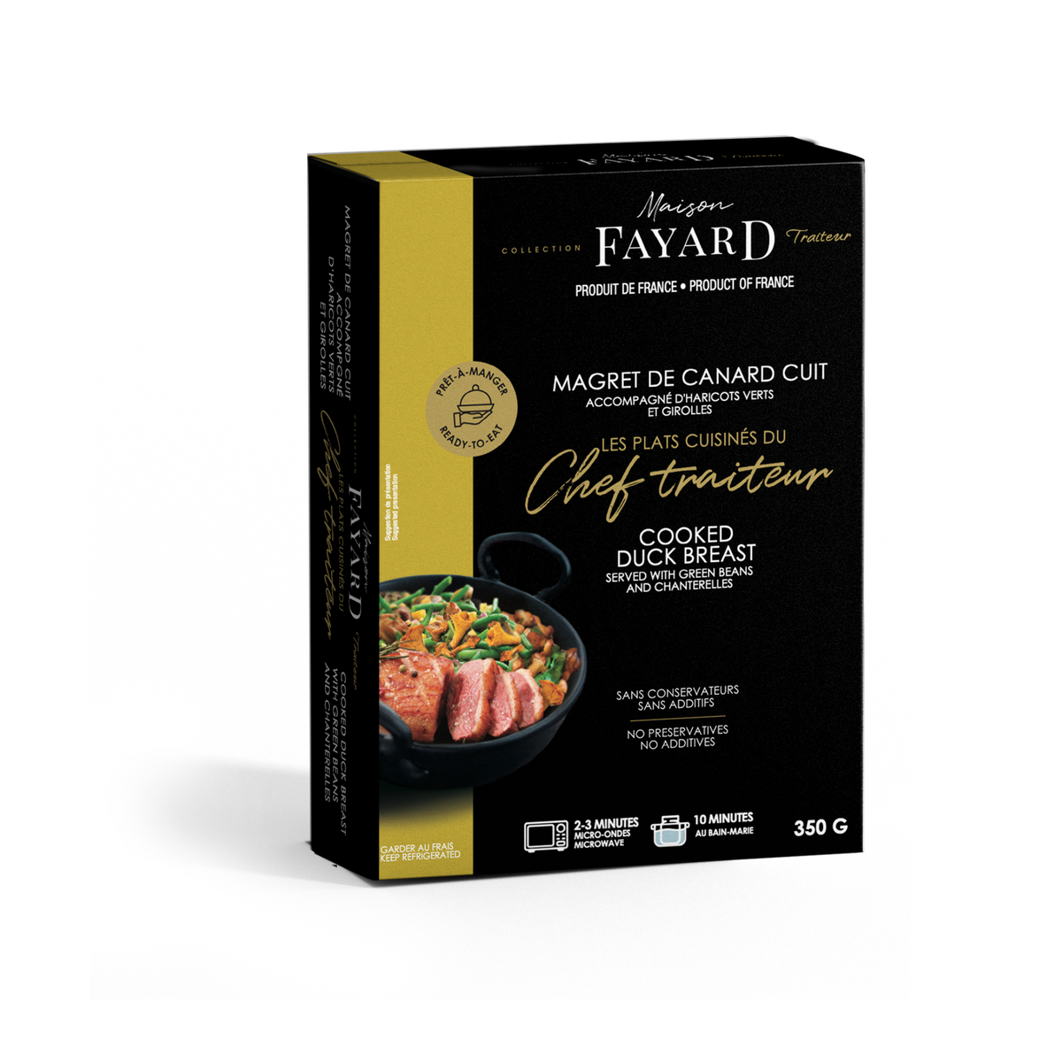 Magret de Canard Cuit, Légumes et Girolles