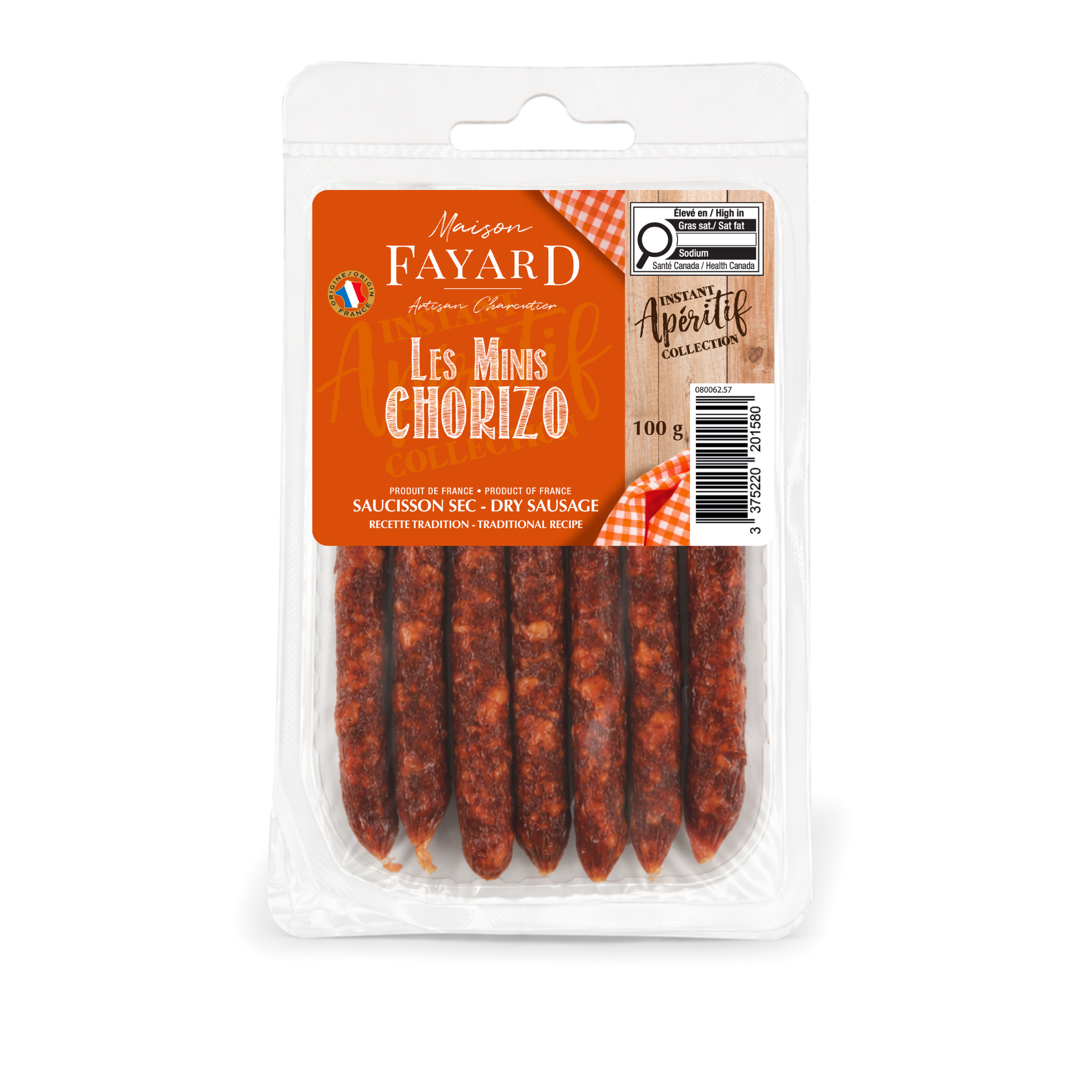 Les Minis Chorizo Maison Fayard