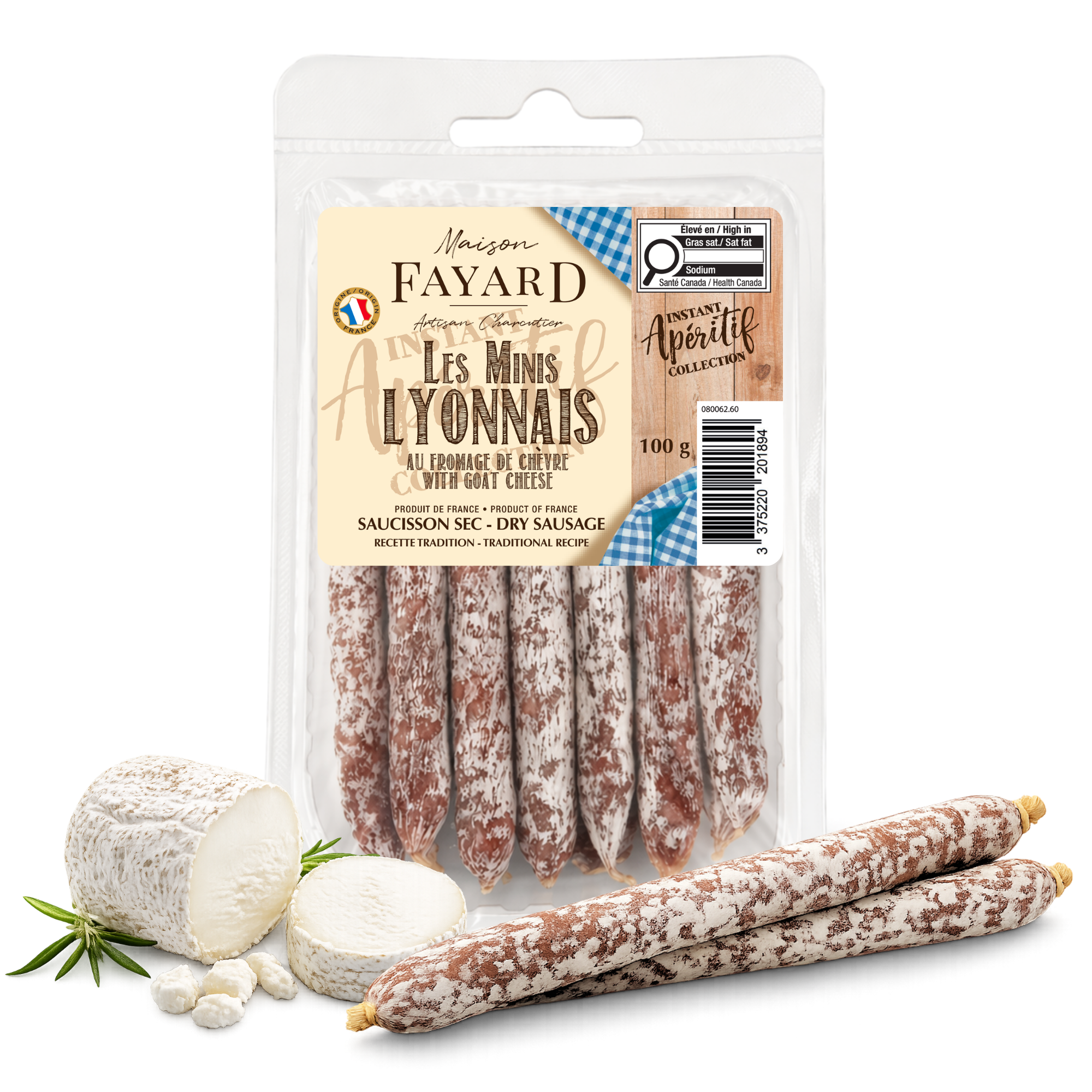 Les Minis Lyonnais Chèvre Maison Fayard
