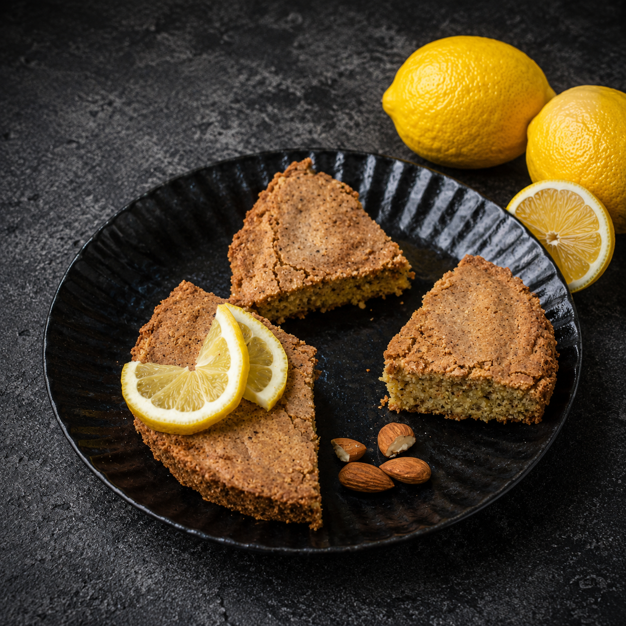 Moelleux aux Amandes & Citron 