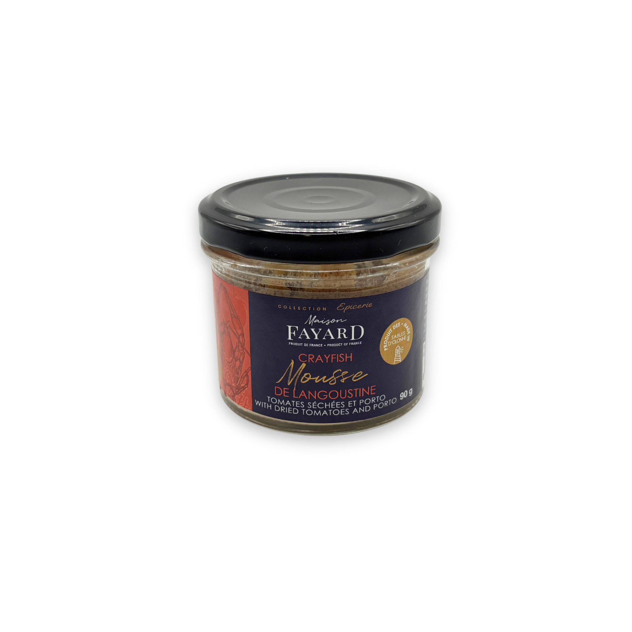 Mousse de Langoustine aux tomates séchées & au Porto par Maison Fayard, produit de France 
