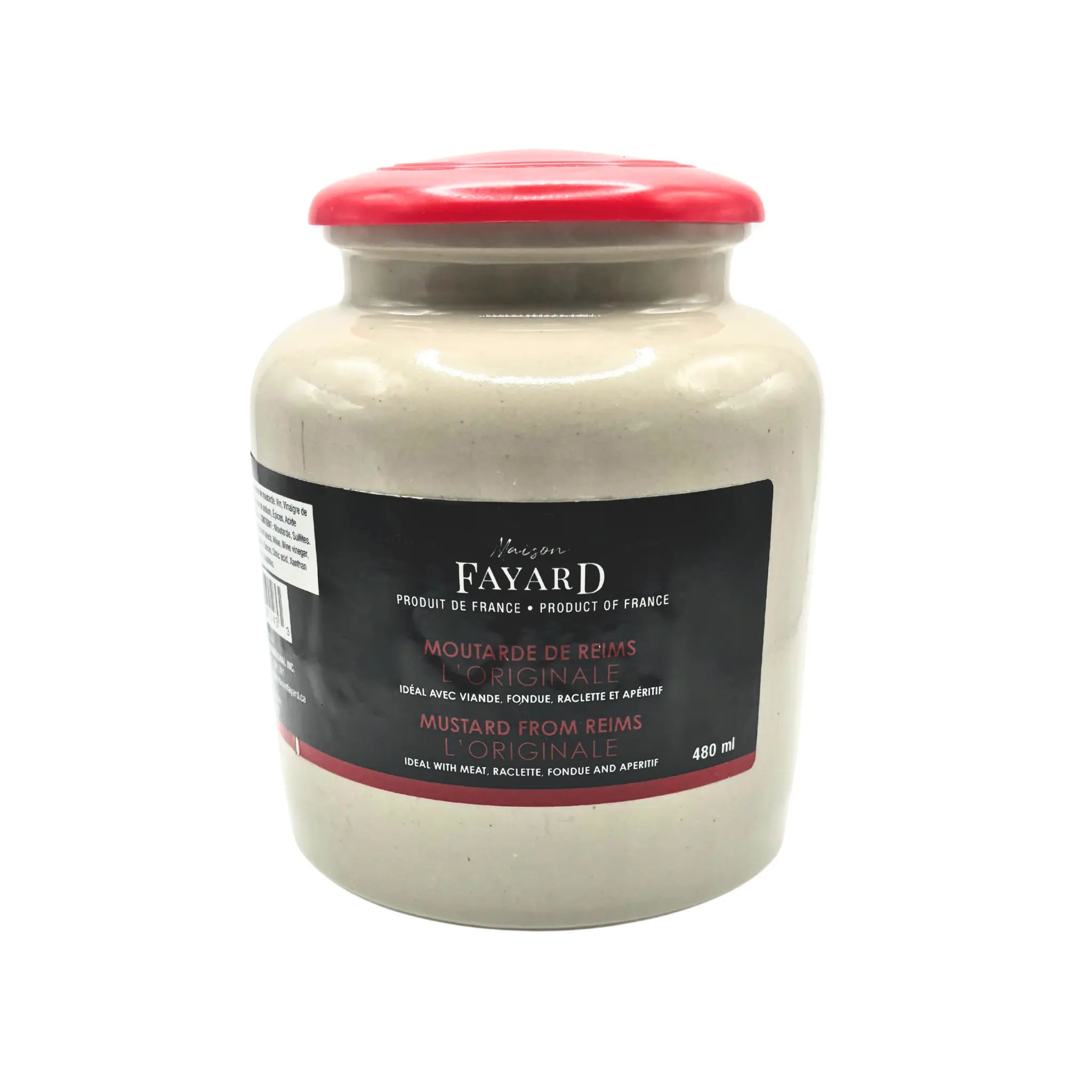 Moutarde de Reims Maison Fayard collection épicerie