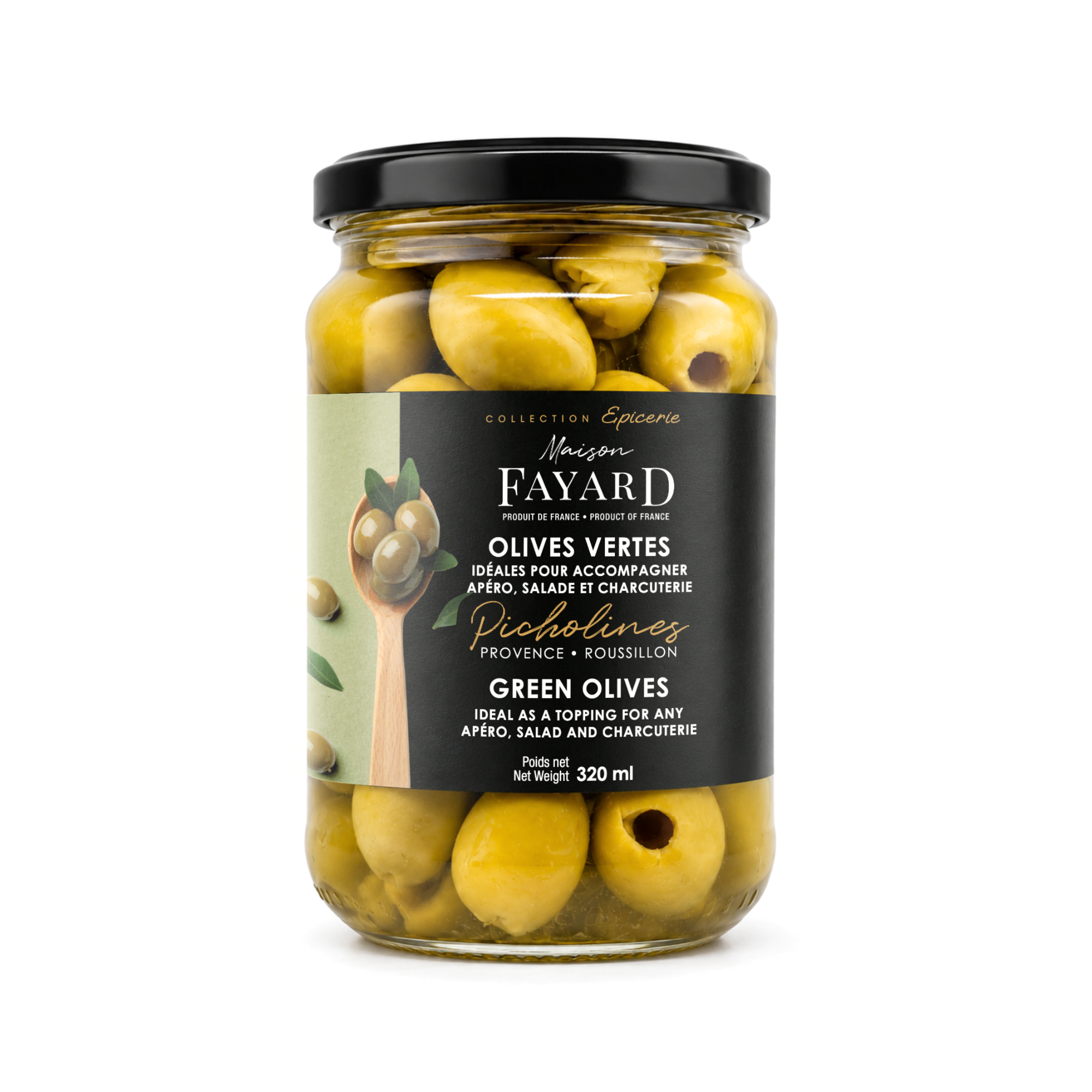 Olives Vertes Picholines
