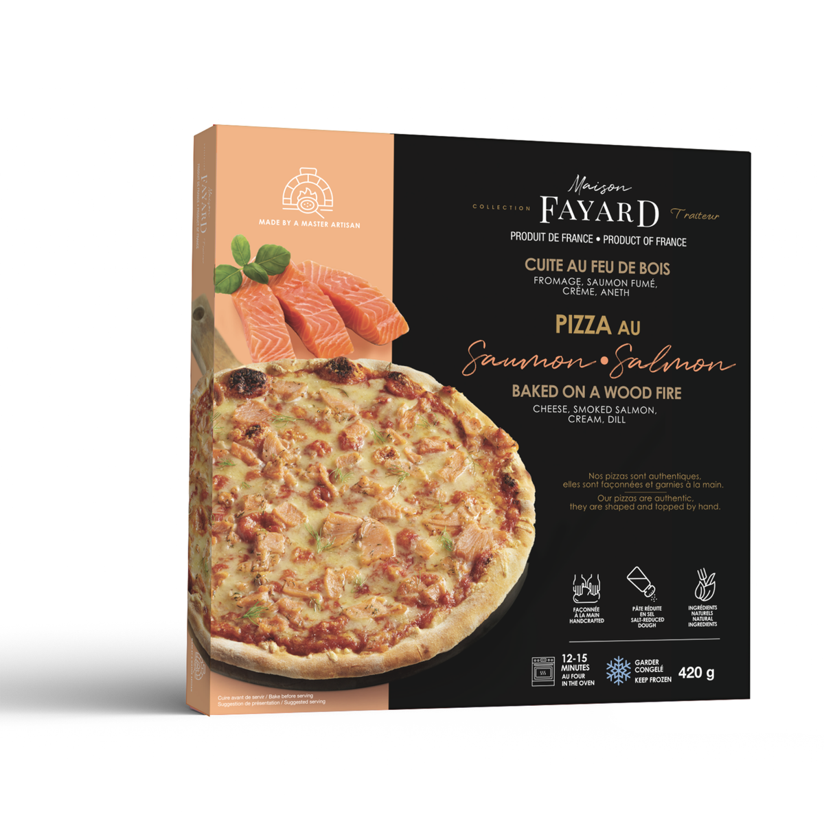 Pizza Saumon