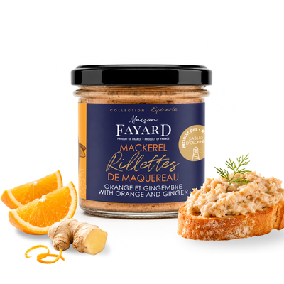 Mackerel Rillettes with Orange & Ginger