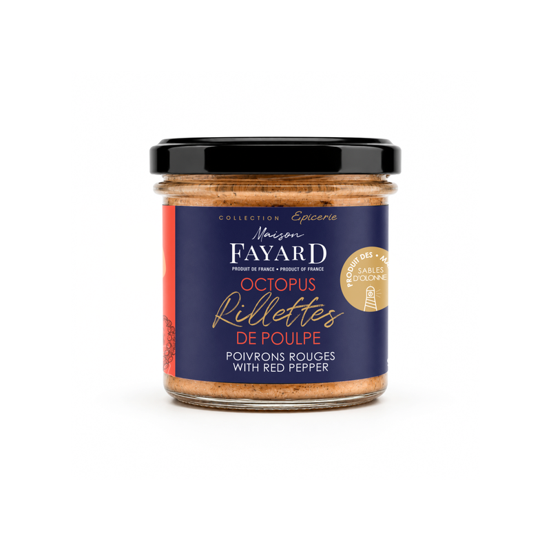 Rillettes de Poulpe Poivrons Rouges