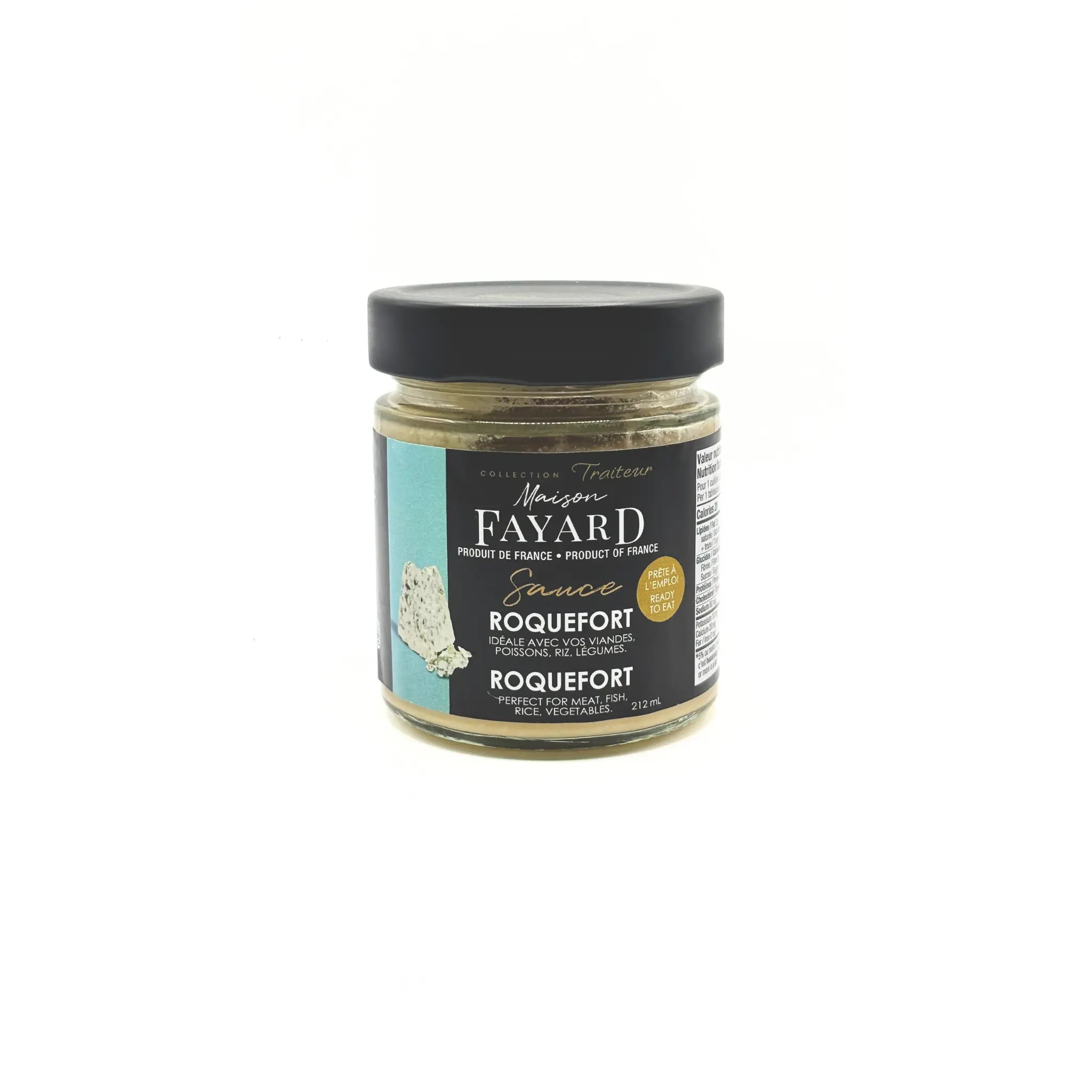 Sauce Roquefort Maison Fayard collection épicerie