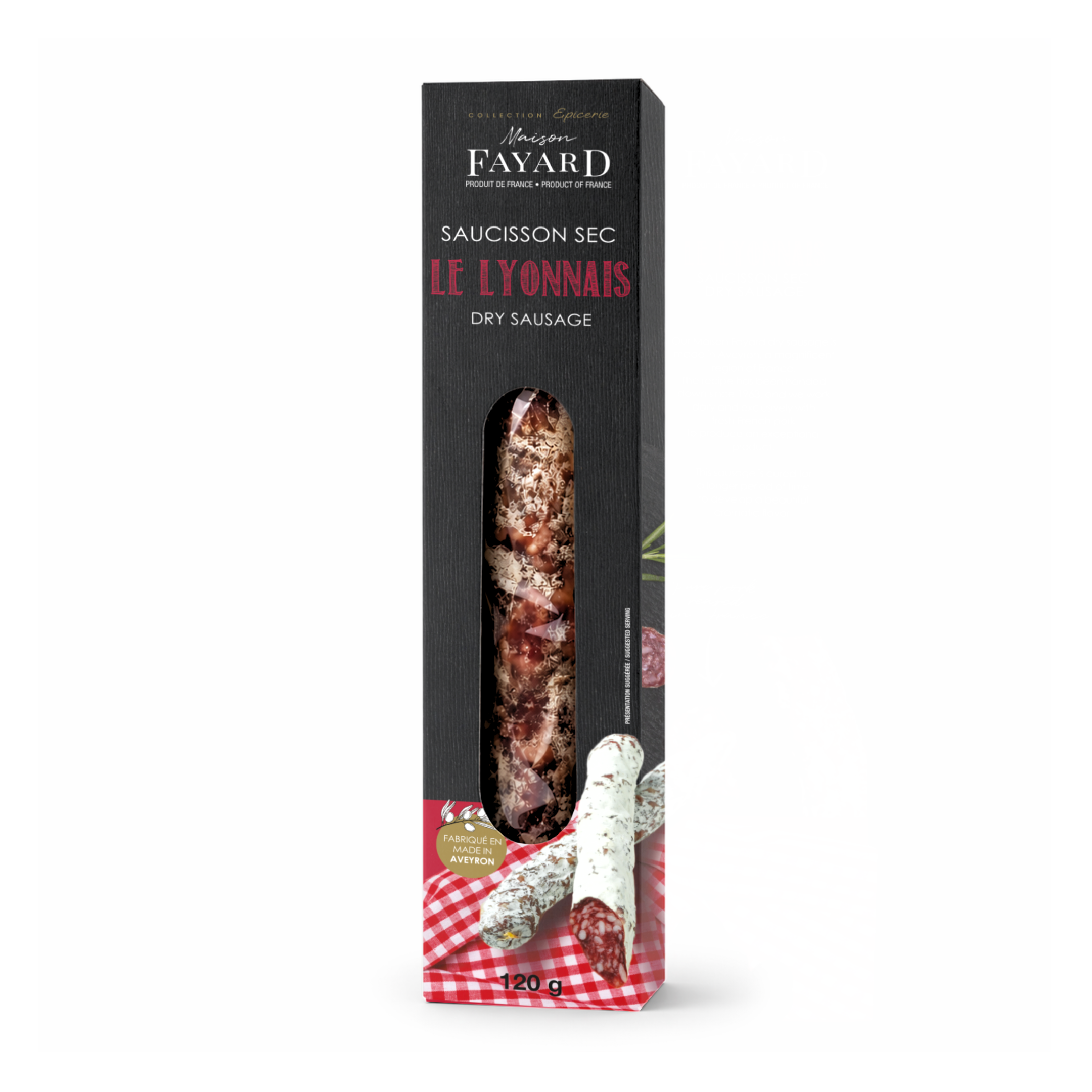 Saucisson Sec Le Lyonnais Maison Fayard