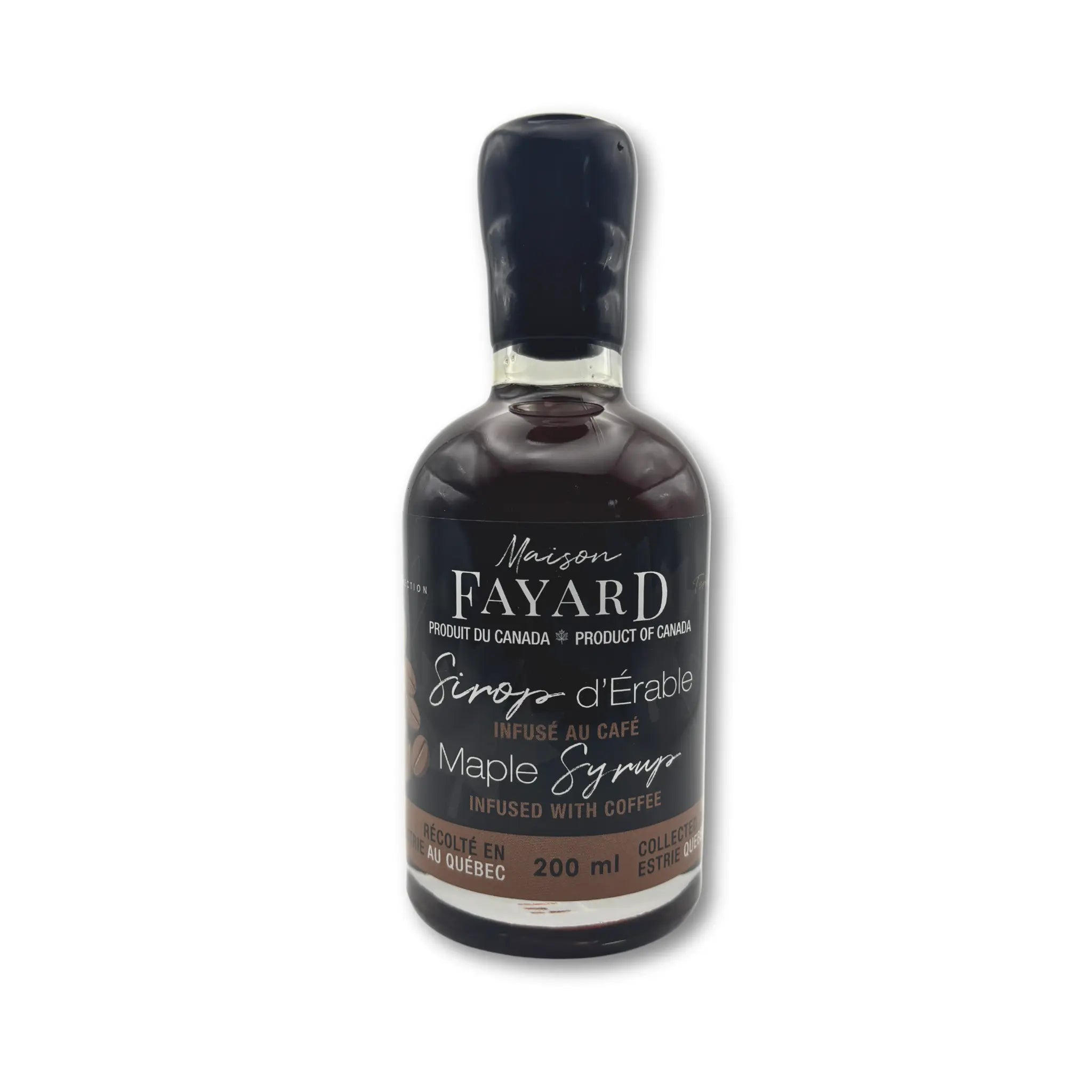 Sirop d’Érable Infusé au Café Maison Fayard collection Terroir