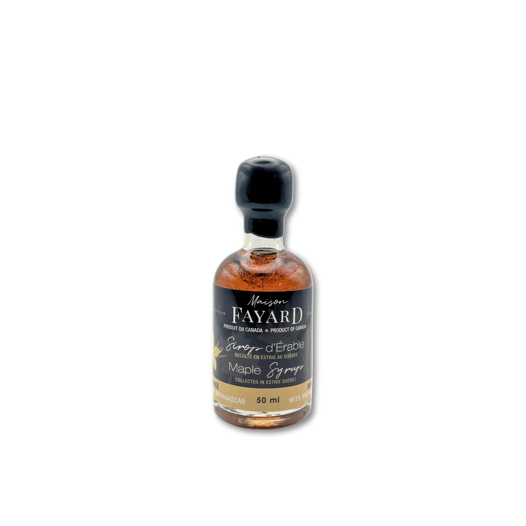 Sirop d’Érable à la Vanille de Madagascar Maison Fayard collection Terroir