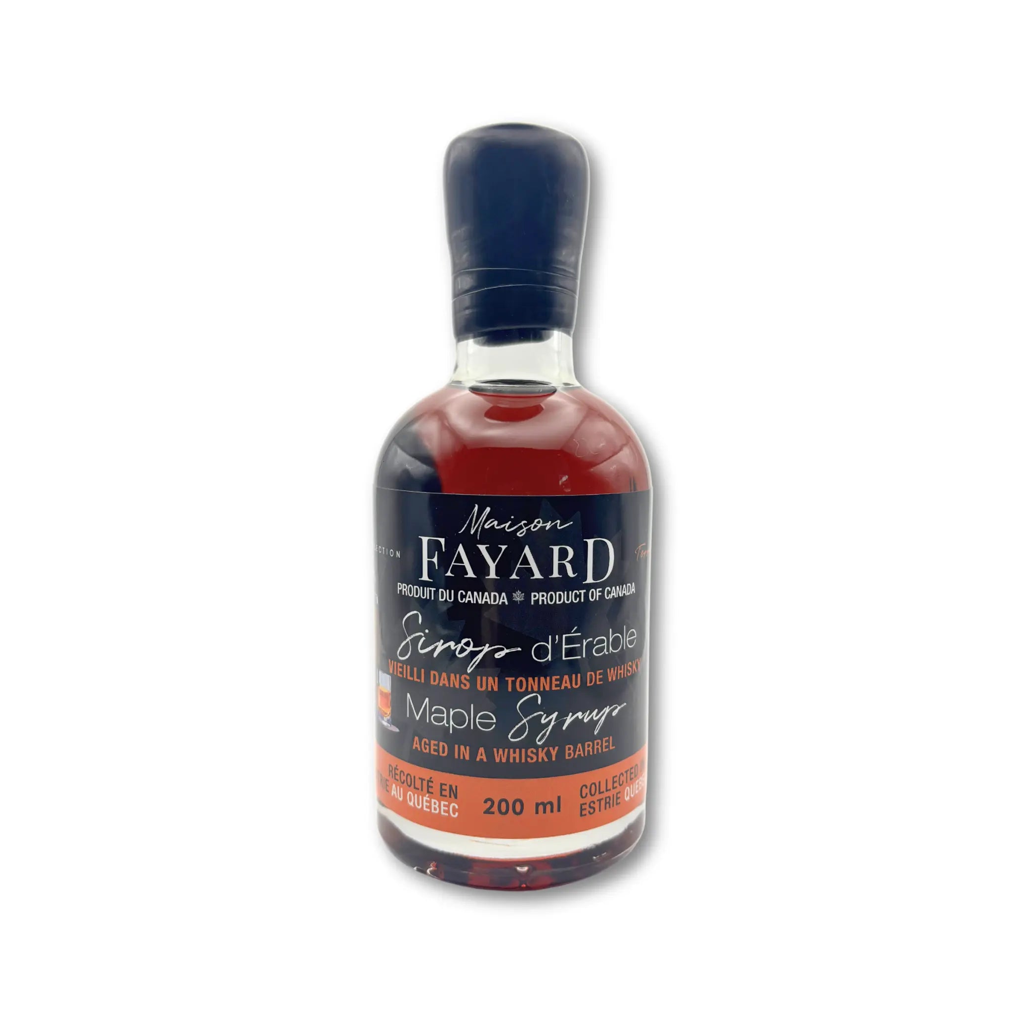 Sirop d’Érable Vieilli en Fût de Whisky Maison Fayard collection Terroir