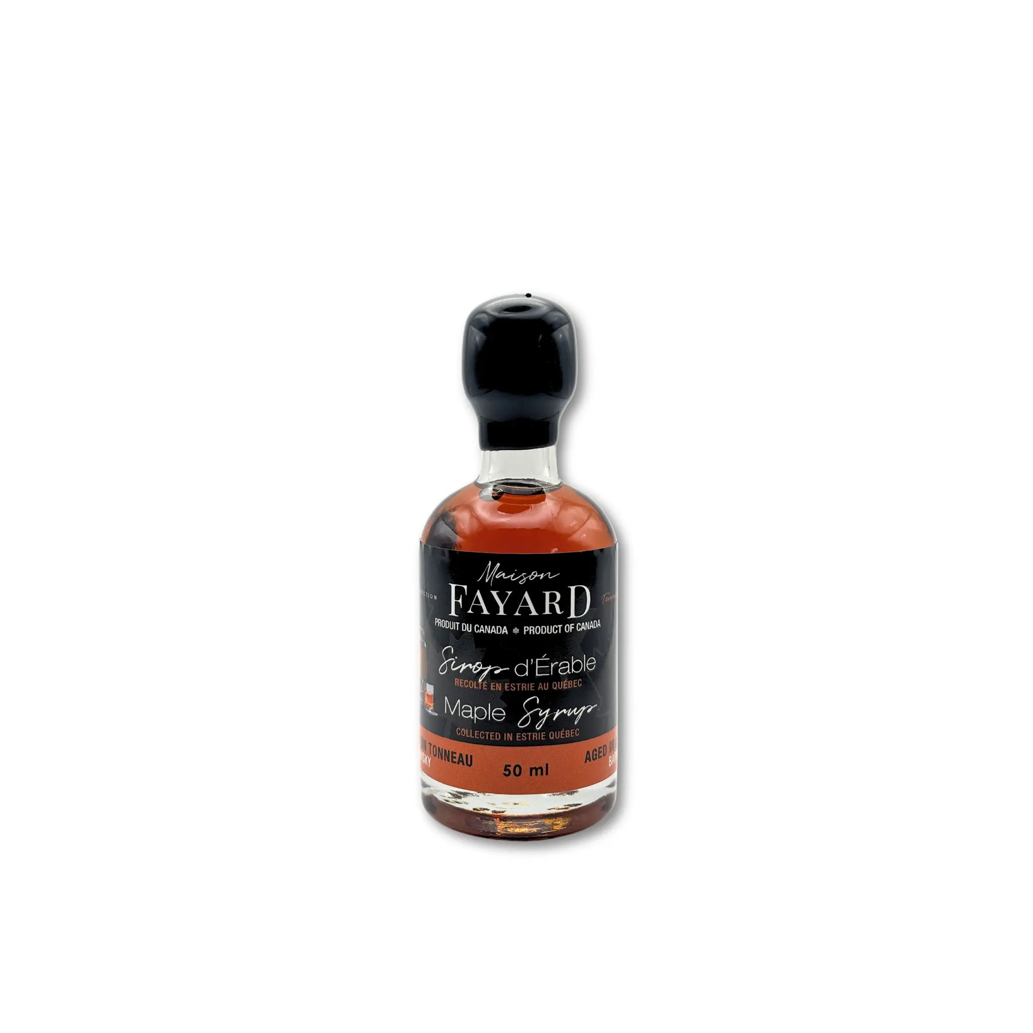 Sirop d’Érable Vieilli en Fût de Whisky Maison Fayard collection Terroir