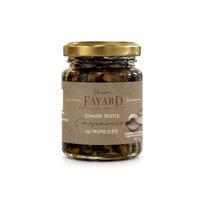 Carpaccio de Truffe d'Été Maison Fayard, format 80 g