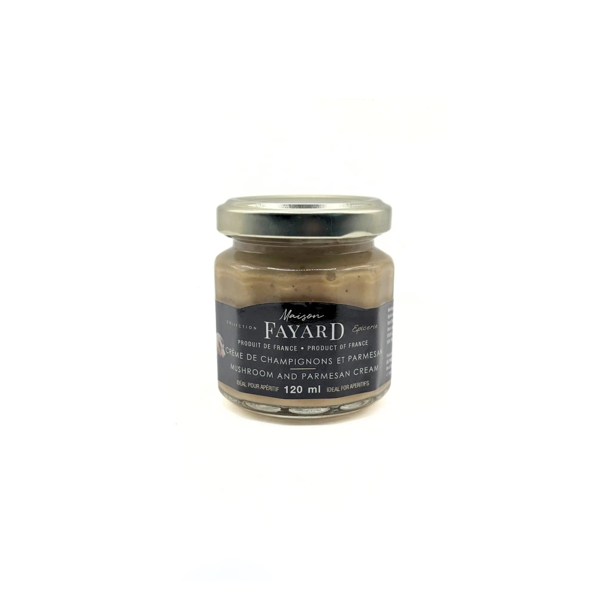 Crème de Champignons et Parmesan Maison Fayard collection épicerie