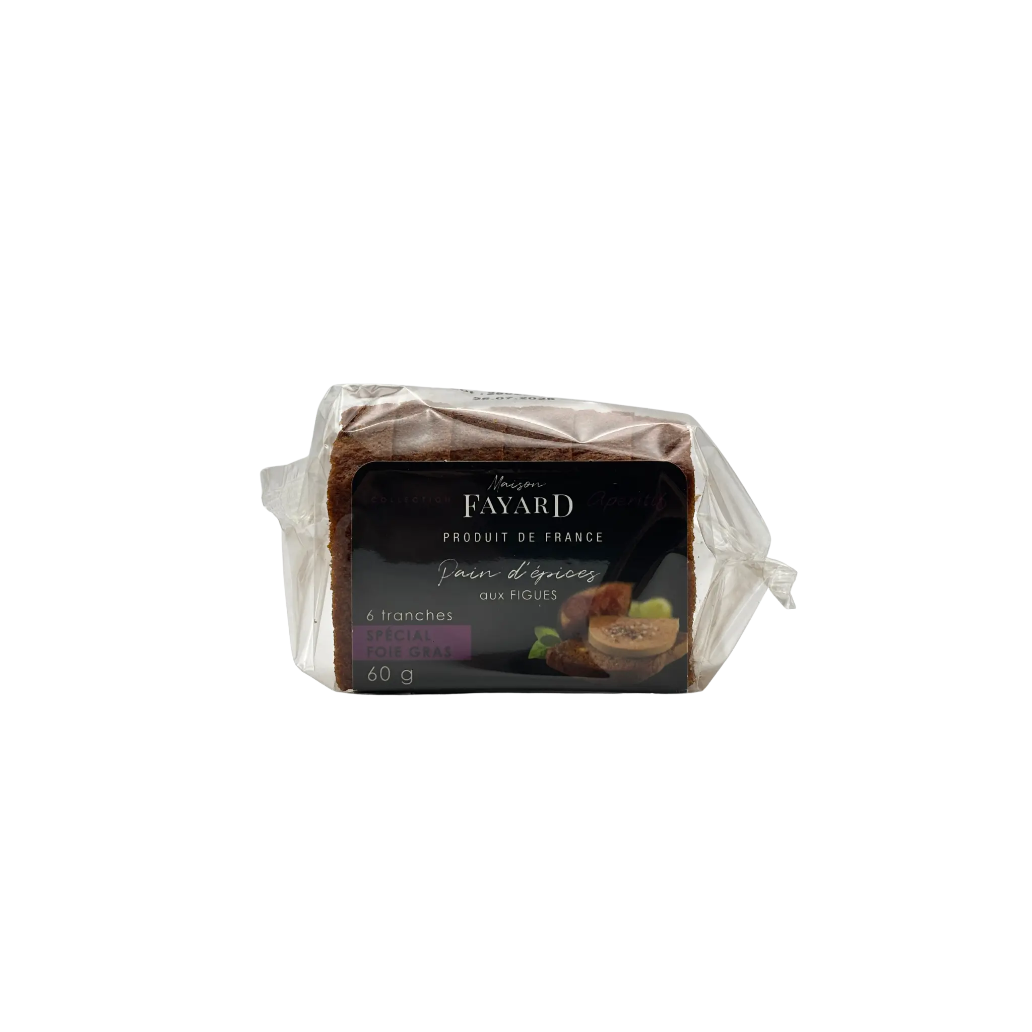Pain d'Épices aux Figues Maison Fayard apéritif