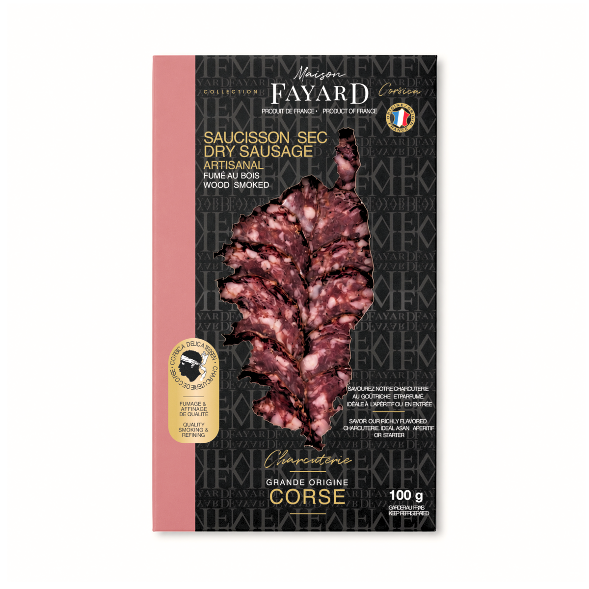 Saucisson Sec Artisanal Corse