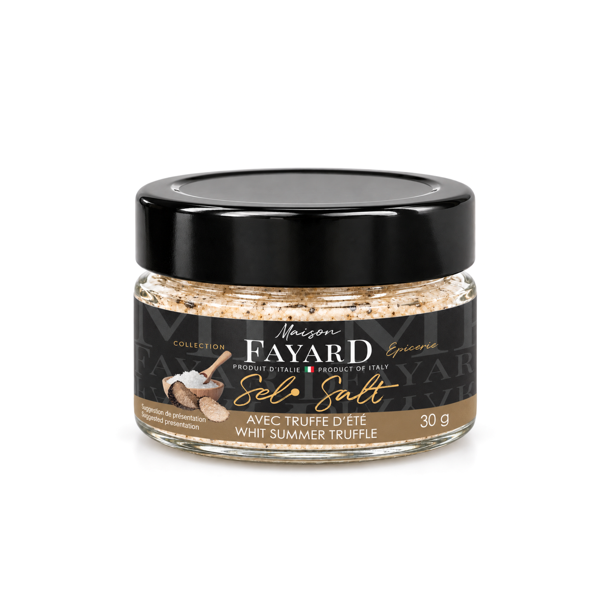 Maison Fayard Summer Truffle Salt, 120 g